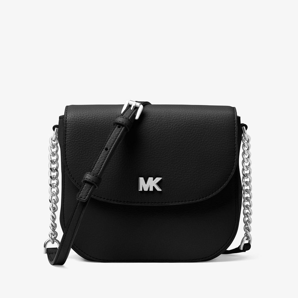 MICHAEL KORS Mott Leather Dome Crossbody